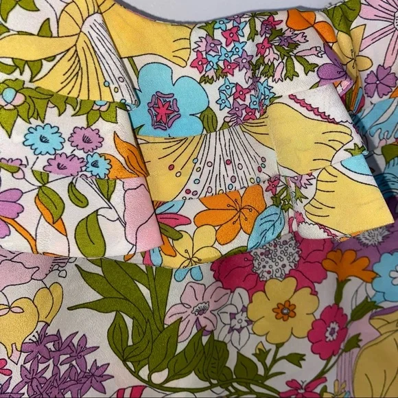 Liberty Of London Floral Ruffle Blouse - Picture 3 of 7